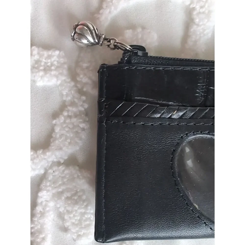 Brighton Vintage  Coin /Credit Card Wallet With Heart 🖤 Photo Frame